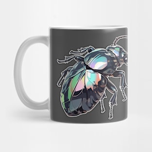 Metalic Beetle Mug
